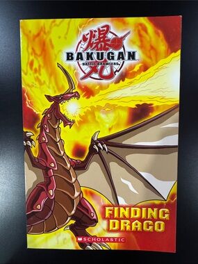 Bakugan Battle Brawlers: Finding Drago - Scholastic Softcover Children’s Book